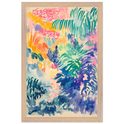 Abstract Floral - Vibrantwalls