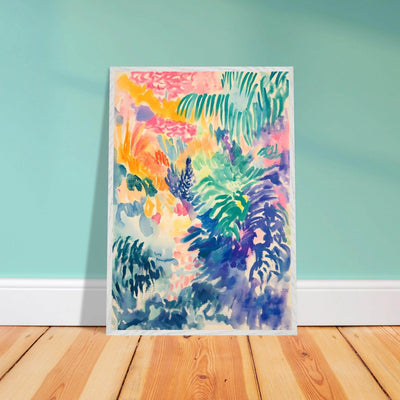 Abstract Floral - Vibrantwalls