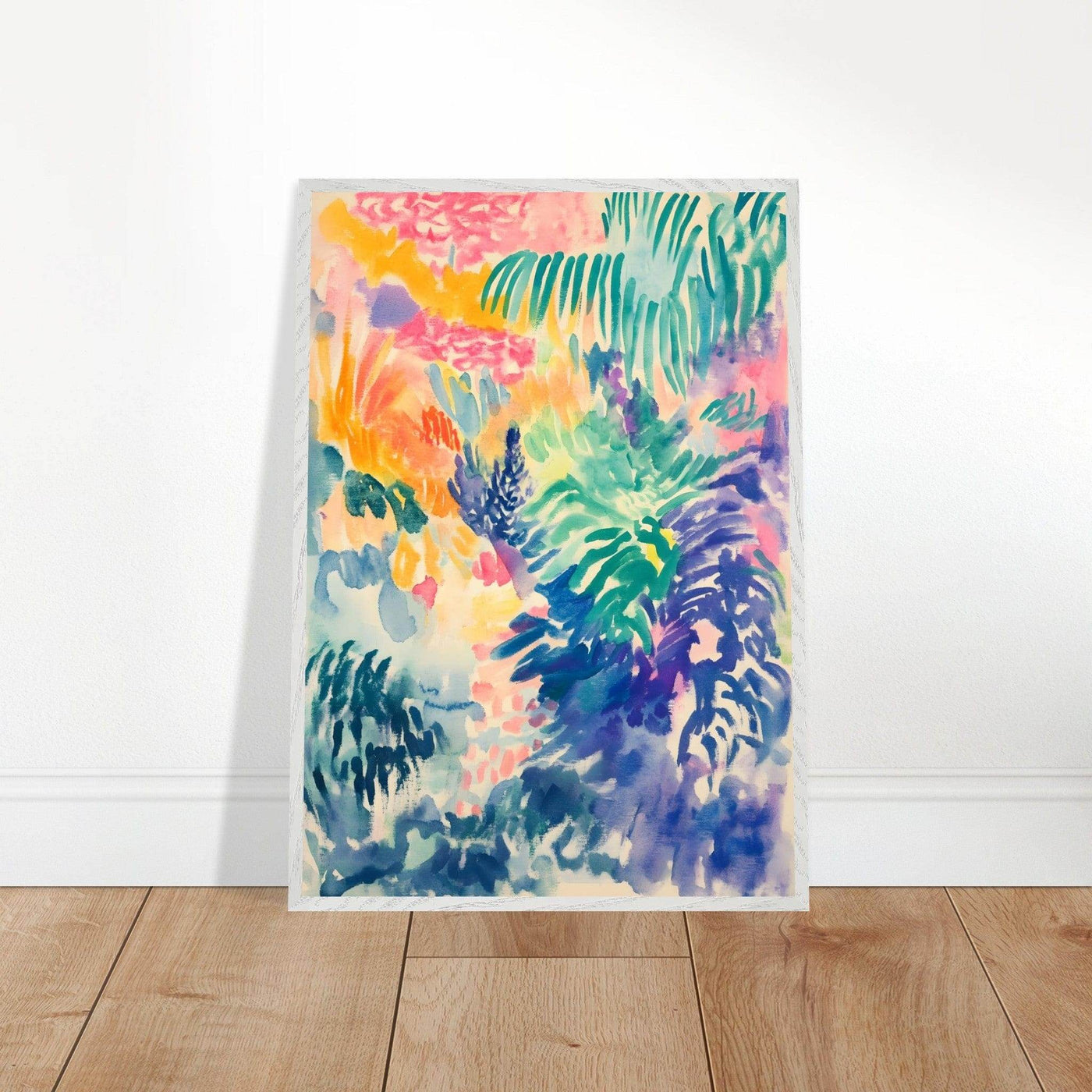 Abstract Floral - Vibrantwalls