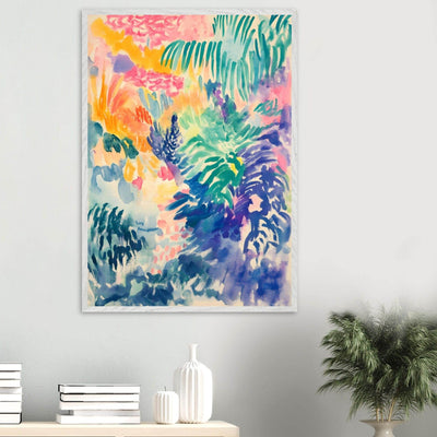 Abstract Floral - Vibrantwalls