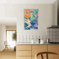 Abstract Floral - Vibrantwalls