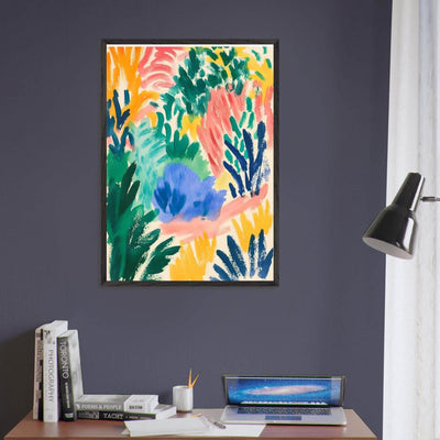 Abstract Floral Delight - Vibrantwalls