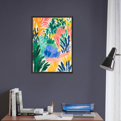 Abstract Floral Delight - Vibrantwalls
