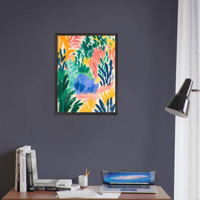Abstract Floral Delight - Vibrantwalls