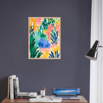 Abstract Floral Delight - Vibrantwalls