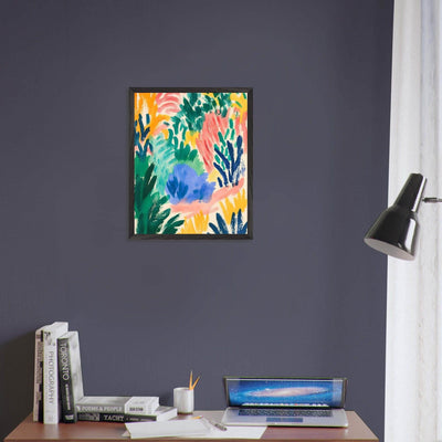 Abstract Floral Delight - Vibrantwalls