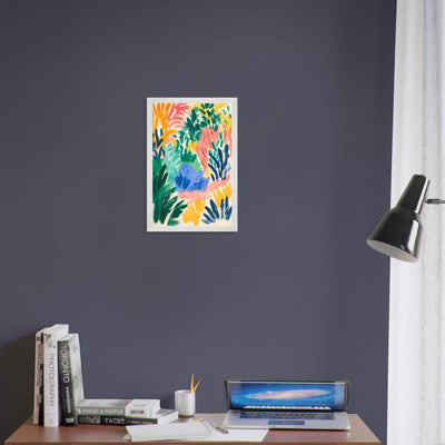 Abstract Floral Delight - Vibrantwalls