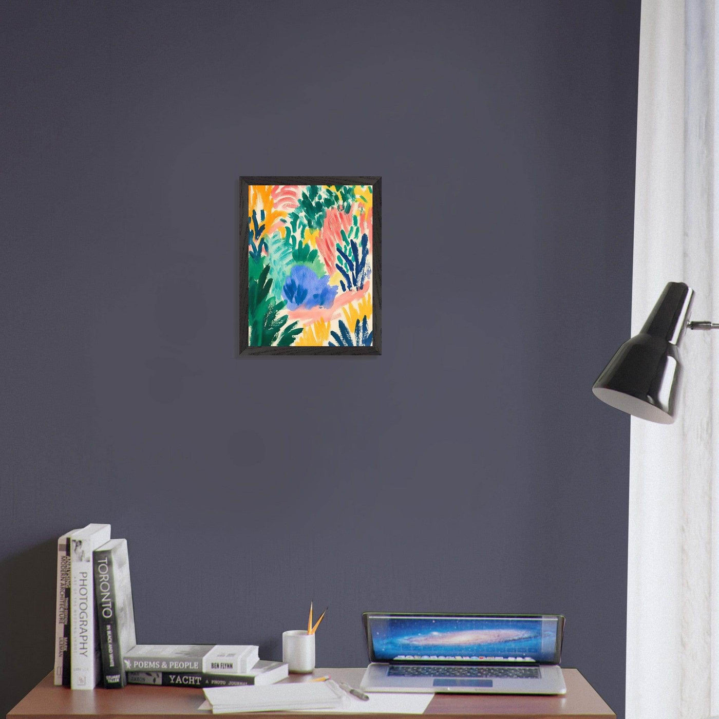 Abstract Floral Delight - Vibrantwalls