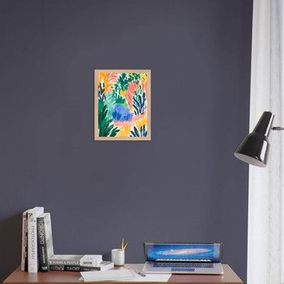 Abstract Floral Delight - Vibrantwalls