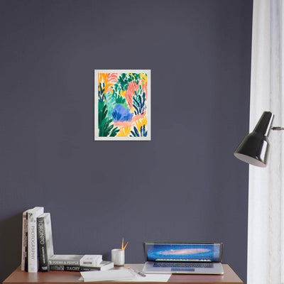 Abstract Floral Delight - Vibrantwalls