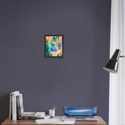 Abstract Floral Delight - Vibrantwalls