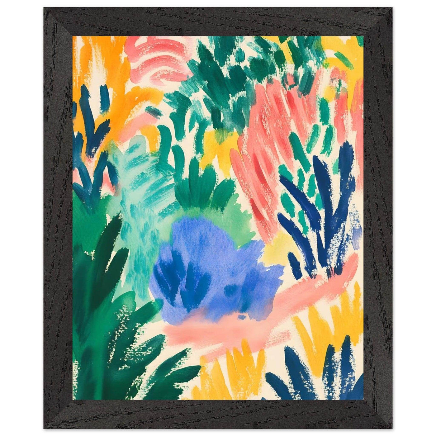 Abstract Floral Delight - Vibrantwalls