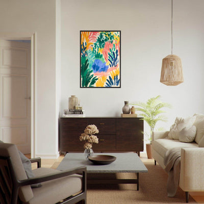 Abstract Floral Delight - Vibrantwalls