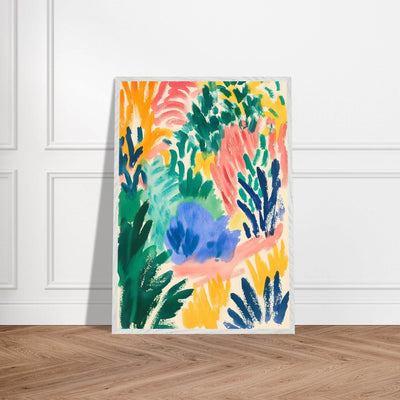 Abstract Floral Delight - Vibrantwalls