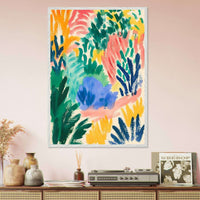 Abstract Floral Delight - Vibrantwalls