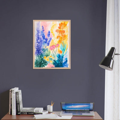 Abstract Floral Garden Matisse - Vibrantwalls