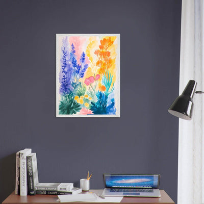 Abstract Floral Garden Matisse - Vibrantwalls