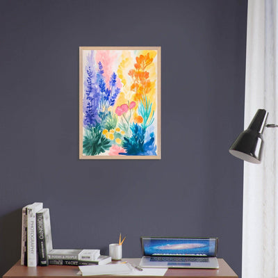 Abstract Floral Garden Matisse - Vibrantwalls