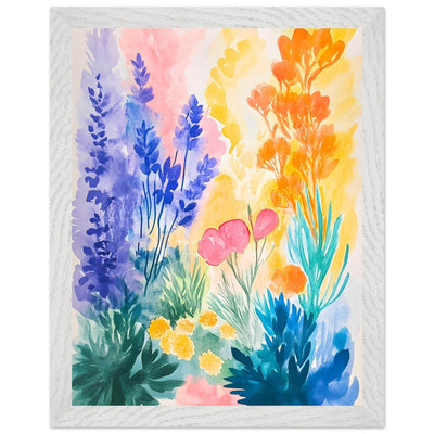 Abstract Floral Garden Matisse - Vibrantwalls