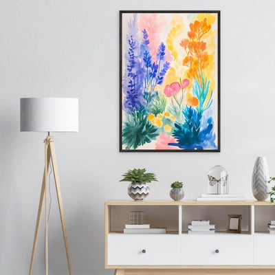 Abstract Floral Garden Matisse - Vibrantwalls
