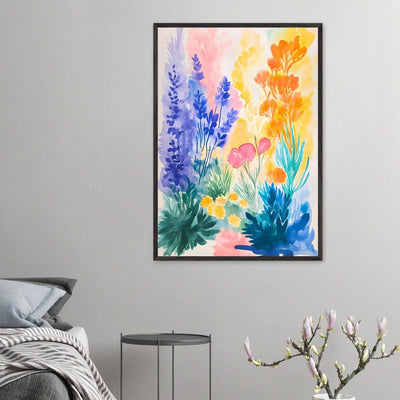 Abstract Floral Garden Matisse - Vibrantwalls