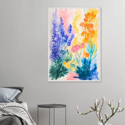Abstract Floral Garden Matisse - Vibrantwalls
