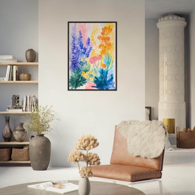 Abstract Floral Garden Matisse - Vibrantwalls