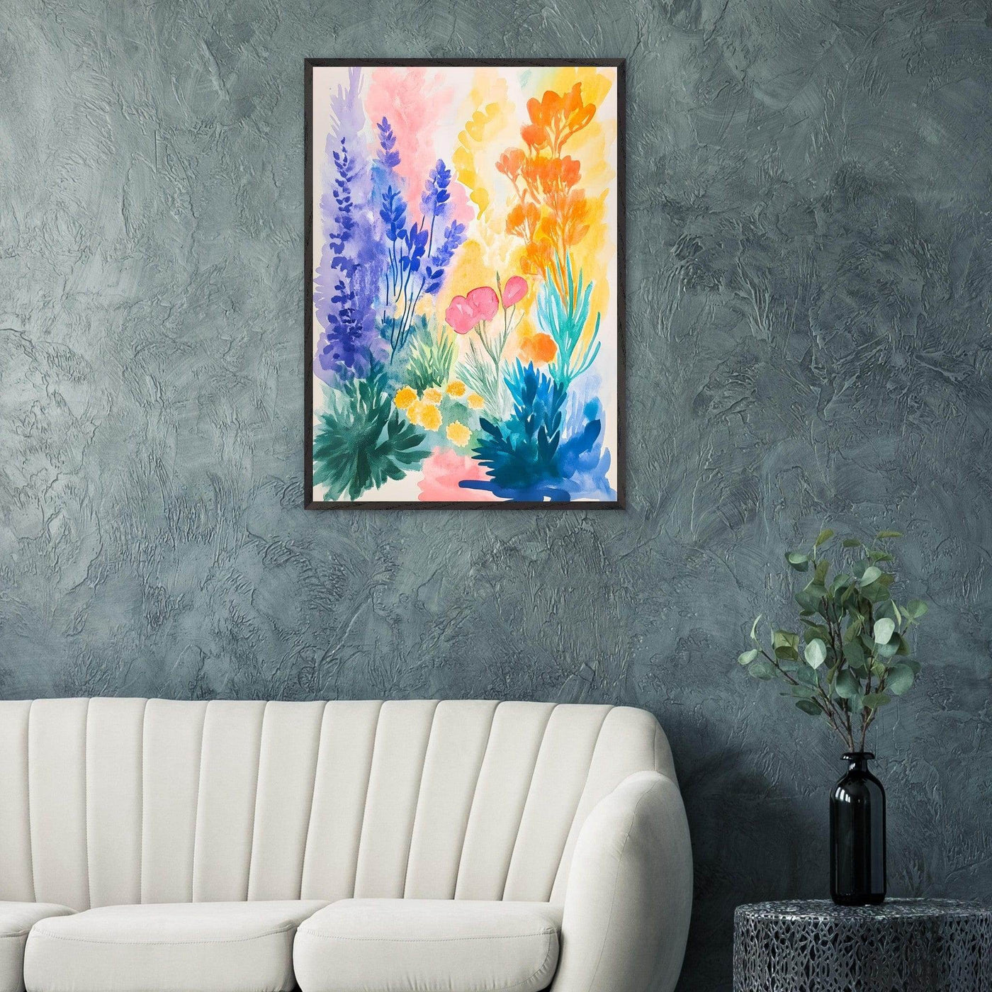 Abstract Floral Garden Matisse - Vibrantwalls