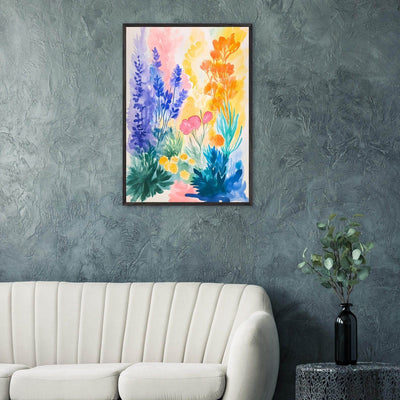 Abstract Floral Garden Matisse - Vibrantwalls