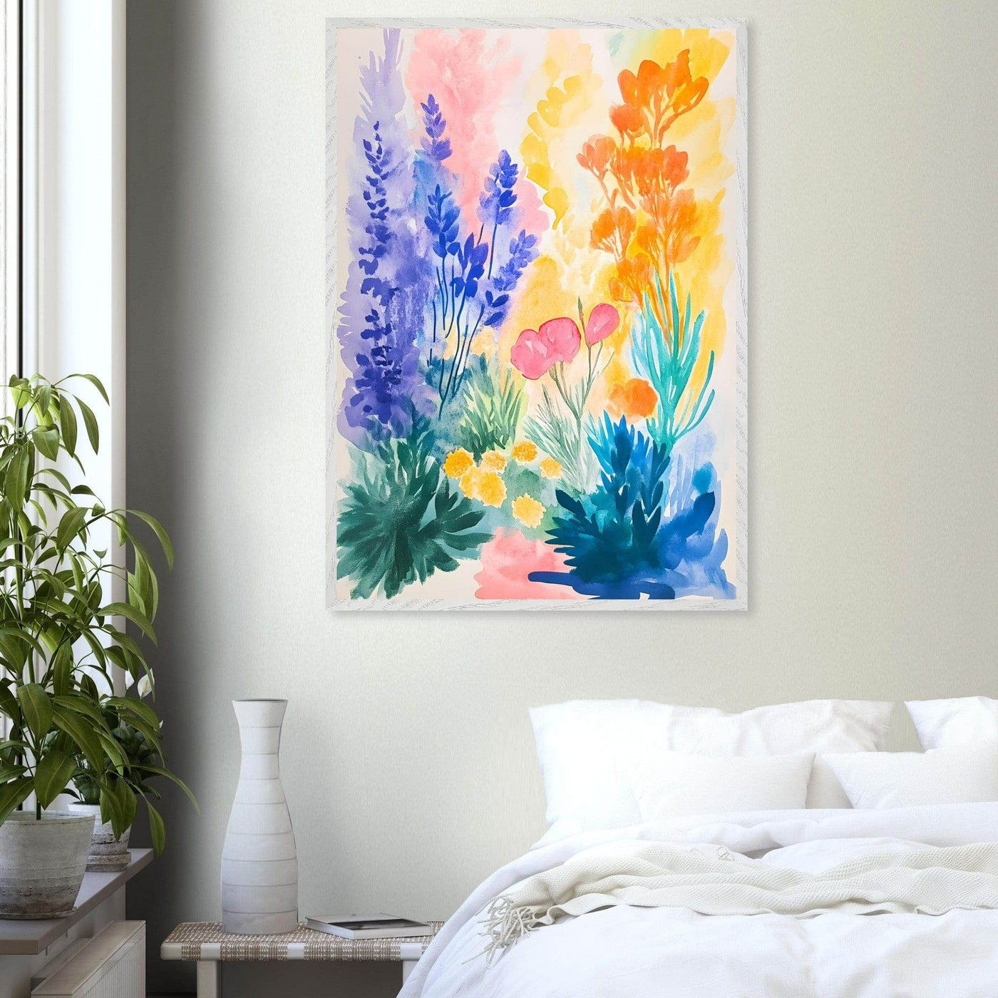 Abstract Floral Garden Matisse - Vibrantwalls