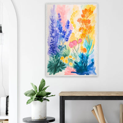 Abstract Floral Garden Matisse - Vibrantwalls