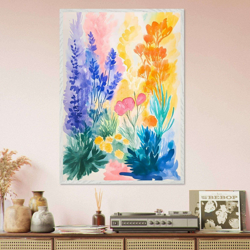 Abstract Floral Garden Matisse - Vibrantwalls