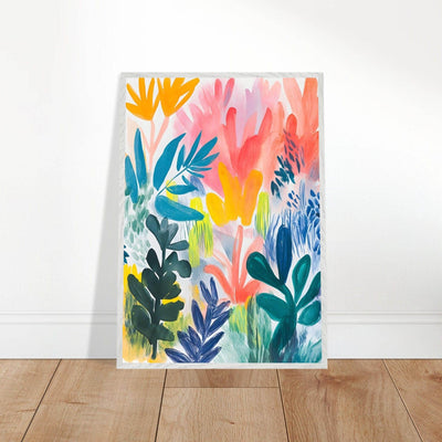 Abstract Floral Henri Matisse Botanical - Vibrantwalls