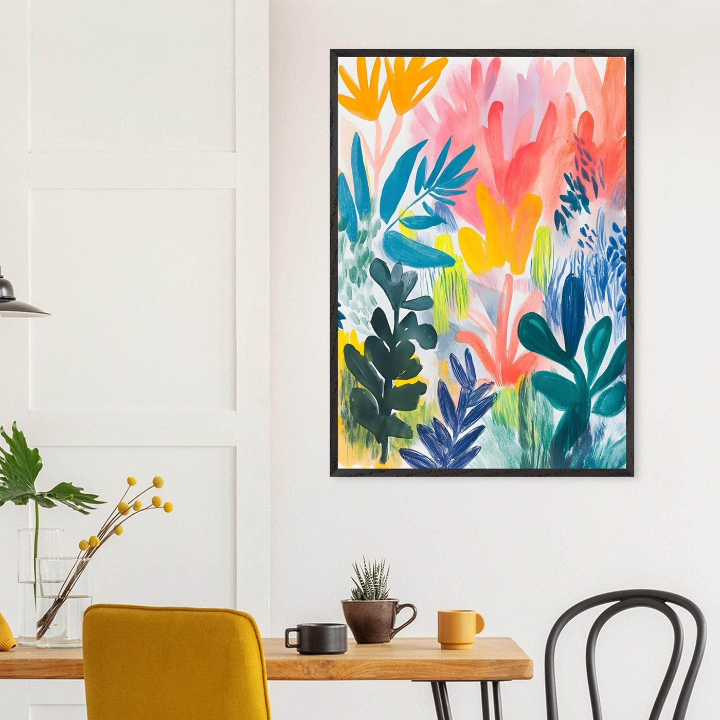 Abstract Floral Henri Matisse Botanical - Vibrantwalls