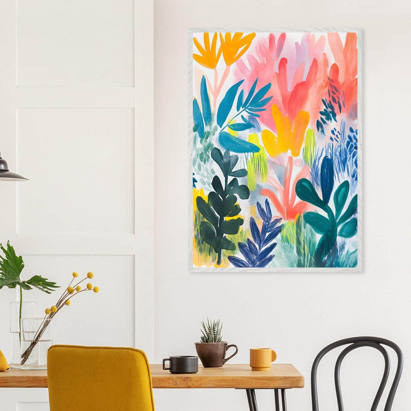 Abstract Floral Henri Matisse Botanical - Vibrantwalls
