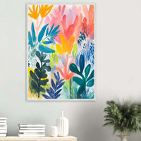 Abstract Floral Henri Matisse Botanical - Vibrantwalls