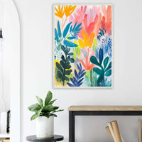 Abstract Floral Henri Matisse Botanical - Vibrantwalls