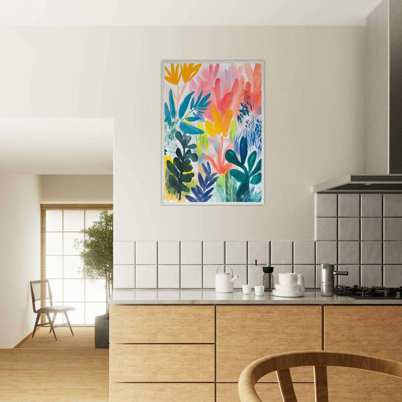 Abstract Floral Henri Matisse Botanical - Vibrantwalls
