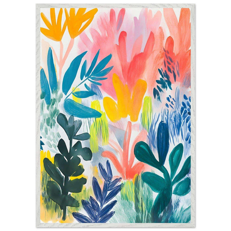 Abstract Floral Henri Matisse Botanical - Vibrantwalls
