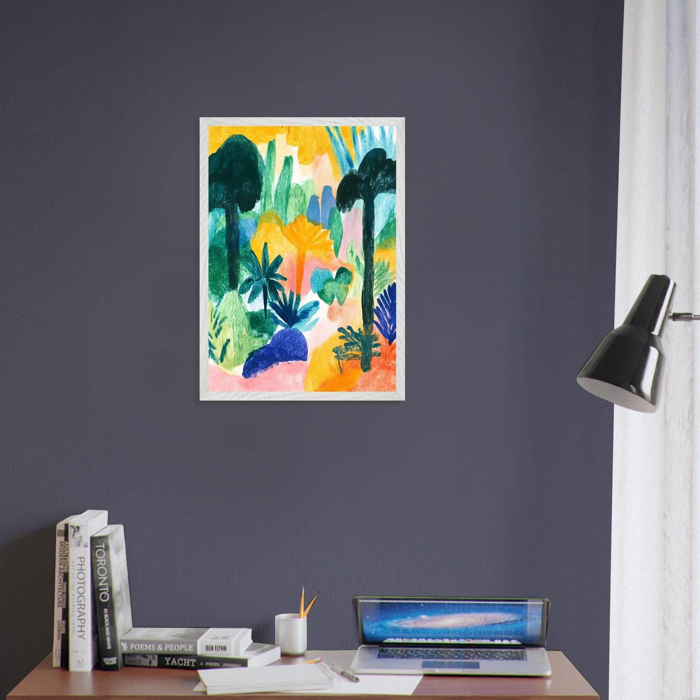 Abstract Tropical - Vibrantwalls