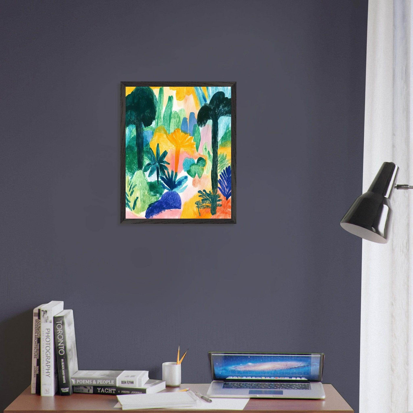 Abstract Tropical - Vibrantwalls
