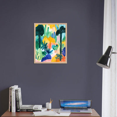 Abstract Tropical - Vibrantwalls