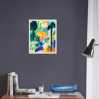 Abstract Tropical - Vibrantwalls