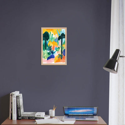 Abstract Tropical - Vibrantwalls