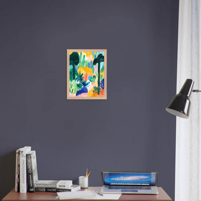 Abstract Tropical - Vibrantwalls