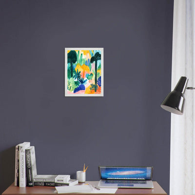 Abstract Tropical - Vibrantwalls