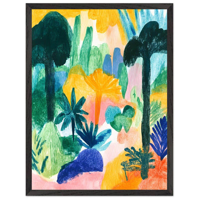 Abstract Tropical - Vibrantwalls