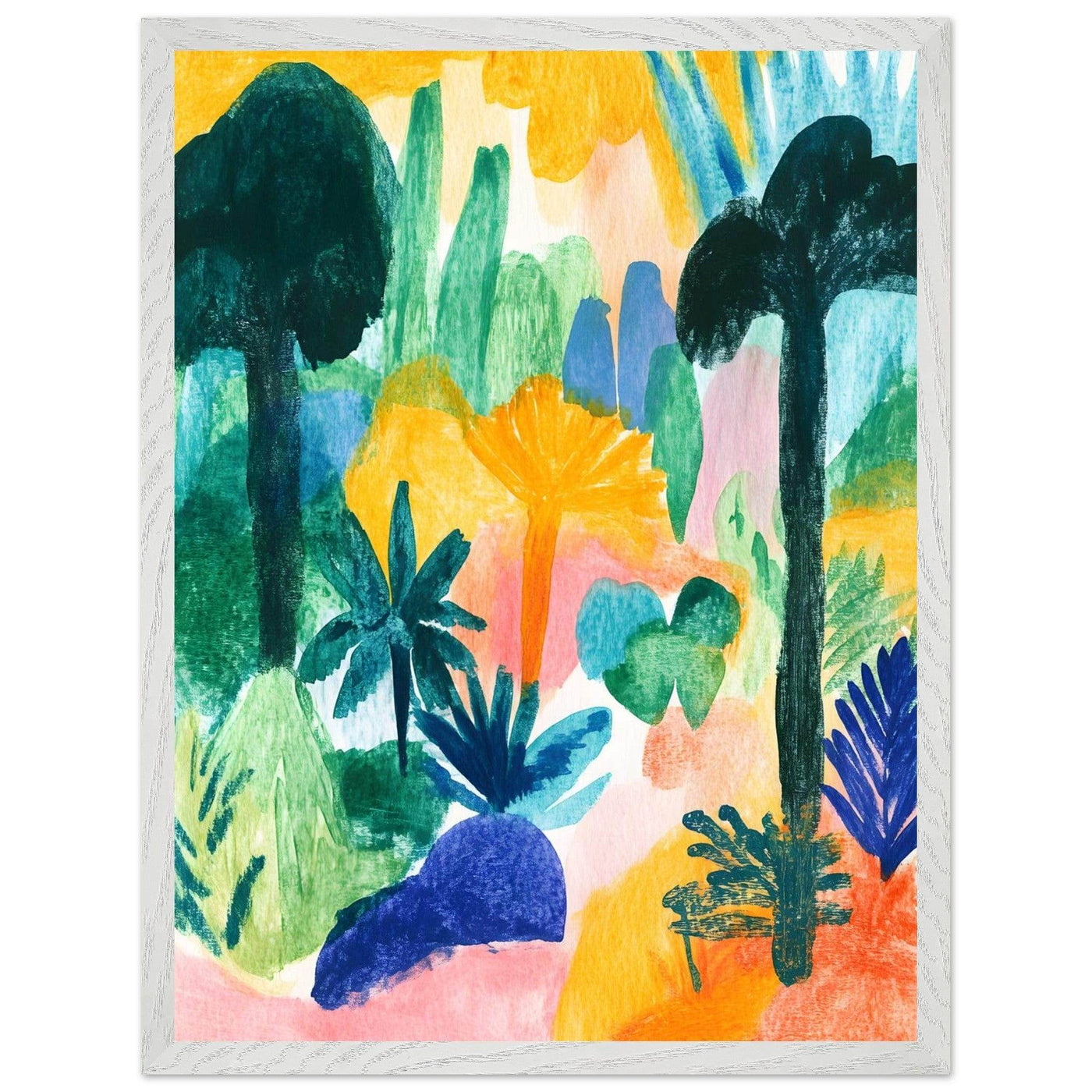 Abstract Tropical - Vibrantwalls