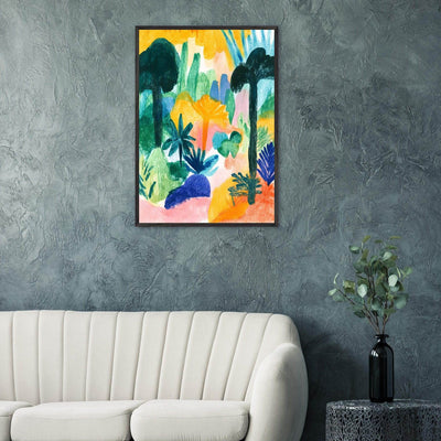 Abstract Tropical - Vibrantwalls