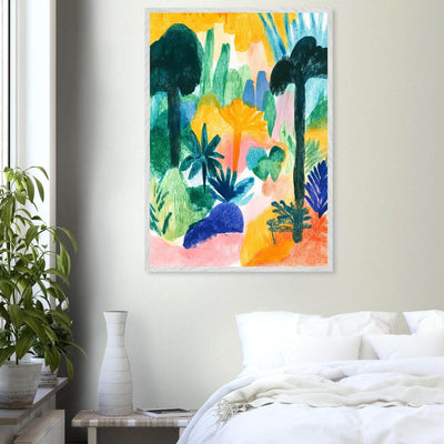 Abstract Tropical - Vibrantwalls